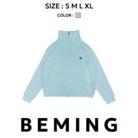 ราคา Bemingtop1019 S XL BMG Cozy Zip Knit แจ็กเก็ตไหมพรมซิปหน้าทรงครอป ละมุนแต่เท่ ใส่ง่ายทุกวัน (25021530369)