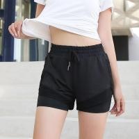 ราคา 5XL XL กางเกงวิ่งขาสั้นผู้หญิง ไซส์ใหญ่ คนอ้วน กระเป๋าข้าง กางเกงออกกำลังกาย สาวอวบ พลัสไซส์ มีซับใน iRunmall PS39 (15382050941)