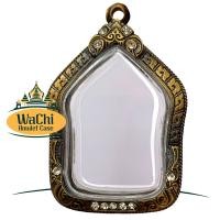 ราคา กรอบพระสำเร็จรูป งานซาตินรมดำ ทรงขุนแผนพิมพ์นิยม ขนาดหน้าจอ 3 0x4 2 cm No 3014 (24522593670)