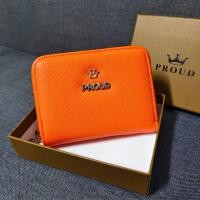 ราคา กระเป๋าสตางค์ใบสั้น กระเป๋าสตางค์ซิปรอบ แบรนด์พราว (24860198840)