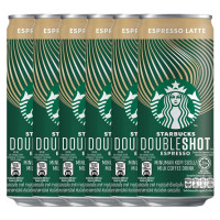ราคา สตาร์บัคส์ดับเบิ้ลช็อตเอสเปรสโซ ลาเต้ 220 มล แพ็ก 6 กระป๋อง (24845387750)