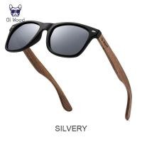 ราคา Oi Wood Brand Natural Wooden Sunglasses Men Polarized Fashion Sun Glasses Original Wood Oculos De Sol Masculino New TR90 Frames (24299837109)