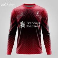ราคา เสื้อลิเวอร์พูลสีแดงเสื้อแขนยาวชายลิเวอร์พูล ฟุตบอลคลับ เสื้อยืดผู้ชาย กีฬากลางแจ้ง เสื้อยืดเสื้อกล้ามLFCแขนยาวแห้งเร็ว (25731997702)