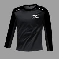 ราคา 2025 Summer Gym Long Sleeve for Men Running Mens T Shirts Sports Dry Fit T Shirt for Men Badminton T Shirts Tanks (25690413200)