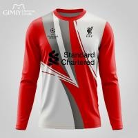 ราคา เสื้อลิเวอร์พูลสีแดงเสื้อแขนยาวชายลิเวอร์พูล ฟุตบอลคลับ เสื้อยืดผู้ชาย กีฬากลางแจ้ง เสื้อยืดเสื้อกล้ามLFCแขนยาวแห้งเร็ว (25731997710)