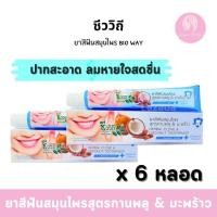 ราคา ยาสีฟันสมุนไพร สูตรกานพลู มะพร้าว 50g (24705549912)