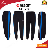 ราคา กางเกงวอร์ม Goldcity กางเกงขายาว รุ่น 736 ขารัด จั๊ม มีสีดำแถบฟ้า และสีดำแถบแดง การันตีคุณภาพ ทนดี ใส่สบาย (7706621060)
