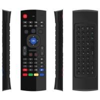 ราคา Smart Android TV Box MX3 Airmouse Keyboared 2 4 G Wireless Supportfor Android TV Box and Computer Black (25937688048)