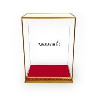 ราคา ตู้กระจก ตู้ครอบพระ ตู้สี่เหลี่ยมคิ้วทอง ขนาด 4x4x6 นิ้ว 5x5x8 นิ้ว 6x6x9 นิ้ว 7 5x5 5x10 นิ้ว ตู้สี่เหลี่ยม คิ้วทอง (23001436411)