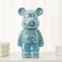 ราคา 21cm Tiktok กระปุกออมสินตู้เซฟ Piggy Bank กระปุกออมสินหมี ของชำร่วย ของแจกเด็ก หมีรุนแรง ชุบเซรามิค ออมสิน Bearbrick toys (21758930897)