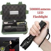 ราคา Turbo Light Ultrafire 2200Lm CREE XML T6 LED Zoomable Flashlight Torch 5 Modes เทอร์โบ ไลท์ ไฟฉาย แรงสูงซูมได้ แถมอุปกรณ์ ครบชุด (527888030)