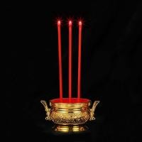 ราคา เทียนปลอม ธูปไฟฟ้า LED CANDLE เชิงเทียนปลอม กระถางธูปไฟฟ้า แบบสั้น เทียนใส่ถ่าน เทียนไฟฟ้า ธูปไฟฟ้า ชุดธูปเทียน เทียนอิเล็กทรอนิกส (18492860668)