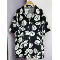 ราคา เสื้อฮาวาย ผ้าไหมฝรั่งเศษ M 2XL (25944268974)