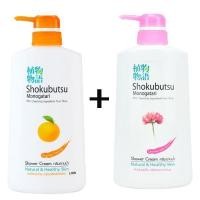 ราคา ชุด 2 ขวด ครีมอาบน้ำ โชกุบุสซึ 500มล ทุกกลิ่น ชุด 2 ขวด SHOKUBUTSU MONOGATARI ครีมอาบน้ำ ขวดและถุง 500 มล ถุงเติม 500ML ชมพู เขียว ส้ม น้ำตาล กุหลาบ Sarinee store (25199942152)