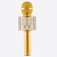 ราคา 2023 รุ่นล่าสุด WSTER WS858 Wirless Microphone Karaoke ลำโพง ไมค์ ไมค์ลอย ไมค์ไร้สาย คาราโอเกะ บลูทูธ เปลี่ยนเสียงได้ มีไฟหลากสี มี5สีให้เลือกได้ (19731913177)
