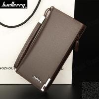 ราคา Baellerry กระเป๋าสตางค์ใบยาวหนังผู้ชาย กระเป๋าสตางค์แฟชั่น (10145637523)