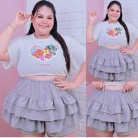 ราคา ก740 ก742 กางเกงขนมชั้น กางเกงกระโปรงขนมชั้น Lolita pants กางเกงขาสั้นคนอ้วน กางเกงขาสั้นไซส์ใหญ่ พลัสไซส์ ผ้าทอลายสก็อตใหญ่ สีพื้น สาวอวบ กางเกงขาสั้นสาวอวบ (26414501867)