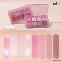 ราคา Odbo Mood Collector Eye Pallet โอดีบีโอ มู๊ดคอลเลคเตอร์อายแชโดว์ พาเลท 8 สี สวยละมุน มีมิติ ขนาด 7 2 g OD2030 (24504614814)