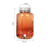 ราคา 5L 8L 16L โหลแก้ว โหลดองเหล้าบ๊วย ขวดโหลดอง ขวดโหลดองบ๊วย ขวดโหลดองยา กระปุกหัวไชเท้าดอง ขวดโหลบ๊วย ขวดแก้วใส โถใส่ดองเหล้า น้ำจิ้ม ใส่ยา ผักผลไม้หมัก glass canister (126932571946)