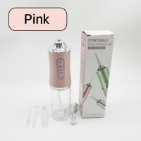 ราคา ไหมขัดฟันพลังน้ำ ชาร์จไฟฟ้า เครื่องทำความสะอาดฟัน ดูแลเหงือก Water Flosser portable oral irrigator เครื่องฉีดน้ำทำความสะอาดช่องปาก 230ml (19888082314)