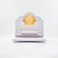 ราคา หิ้งพระพิฆเนศขนาดเล็ก สไตล์มินิมอล พิมพ์ลาย UV แขวนง่าย ไม่ต้องเจาะบ้านเช่าก็ใช้ได้ G1 UV ART (24504433558)