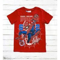 ราคา เสื้อยืดเด็กลิขสิทธิ์แท้ ลายซุปเปอร์ฮีโร่ สไปเดอร์แมน แบทแมน กัปตันอเมริกา ซุปเปอร์แมน ผ้าค้อตต้อนพรีเมี่ยม (21953908381)