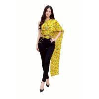 ราคา เสื้อสไบลายดอกผ้าคอตต้อนผู้ใหญ่คู่กับยีนส์ เสื้อสไบลายดอกผู้ใหญ่ สไบแฟชั่นสงกรานต์ (126644916593)