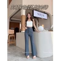 ราคา Patrawee brand P43 กางเกงขาม้า กางเกงขาม้าเล็ก หรือ กางเกงขาม้าน้อย S XL งานตะขอดีเทลซิปหน้า แต่งกระเป๋า 2 ข้าง (23990181021)