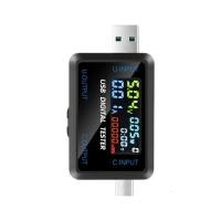 ราคา เครื่องทดสอบ USB USB C เครื่องวัดกำลัง USB 4 5 36V 0 5A เครื่องทดสอบแรงดันไฟฟ้ามัลติมิเตอร์เครื่องวัดค่ามิเตอร์ปัจจุบัน USB เครื่องชาร์จ USB (24563554629)