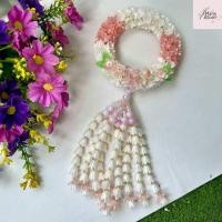 ราคา พวงมาลัยลูกปัด พวงมาลัย คริสตัล พวงมาลัยวันพ่อ วันแม่ พวงมาลัยบูชาพระ พวงมาลัย อุบะ 9 สาย (25620674359)