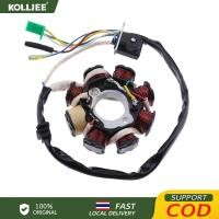 ราคา Stator coil ฟิลคอยล์ มัดไฟ จานไฟ มัดข้าวต้ม เครื่องยนต์จีนทรงเวฟ รถเรียวก้า110ซีซีเรียวก้า125ซีซี Ryuka110125cc (25766267519)