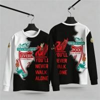 ราคา ลิเวอร์พูล เอฟซี เสื้อพิมพ์ 3 มิติสีดำและขาว บ้านและห่างจากบ้าน เสื้อโปโลแขนสั้น แขนยาว คอลูกเรือ คุณจะไม่เคยเดินเดียวเสื้อแฟนฟุตบอล สะดวกสบายและระบายอากาศสำหรับทั้งชายและหญิง (126443563338)