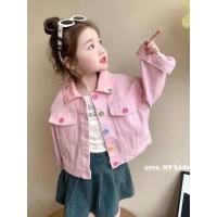 ราคา MC124 พร้อมส่ง ยีนส์แท้ ชุดแจ็คเก็ต เสื้อคลุมเด็ก เสื้อกันหนาวเด็ก เสื้อเด็กผู้หญิง (25016053022)