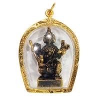 ราคา ช้างกระบี่ พระเครื่อง K001 รูปหล่อ ท้าวมหาพรหม ศาลพระพรหมเอราวัณ กรุงเทพ เนื้อทองเหลือง เลี่ยมทองไมครอนกันน้ำ สวยน่าใช้ (26001071975)