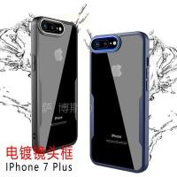 ราคา ส่งจากไทย Case iPhone 7Plus 8Plus เคสหลังใส เคสกันกระแทก เคส iphone7plus เคสขอบนิ่มหลังแข็ง PC TPU (17332431659)