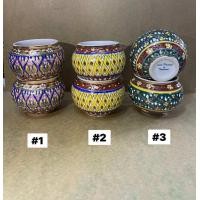 ราคา ถ้วยเบญจรงค์ ใหญ่ งานสวย สำหรับใส่กรงนกหัวจุกและกรงนกขนาดใกล้เคียงนกด่างนกแฟนซีทุกชนิด (24876614651)