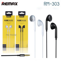 ราคา Remax ของแท้ 100 รุ่น RM 303 หูฟังสมอล์ทอล์ค Headphone เสียงดีมาก bestbosss (11252859207)
