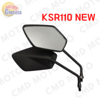 ราคา กระจกเดิม กระจกมองหลัง L R กระจก สีดำ เดิมติดรถ รุ่น KSR 110 NEW 11 งานคุณภาพ ใช้งานได้จริง ไม่จกตา พร้อมส่ง (8991971550)