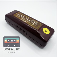 ราคา ฮาร์โมนิกา เมาท์ออแกน Suzuki Harmonica รุ่น Folk Master Diatonic ขนาด 10 ช่อง (23214574466)