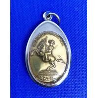 ราคา เหรียญพระเจ้าตากสินมหาราช ทรงม้า ด้านหลังเป็นพญาครุฑ เนื้อทองเหลือง เลี่ยมกรอบสแตนเลส (9609756939)