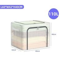 ราคา กล่องเก็บของ กล่องใส่ของ โปร่งใส พับได้ กล่องพับใส กล่องใส่ผ้า กล่อง อุปกรณ์จัดเก็บเสื้อผ้า ถุงเก็บผ้านวม ตะกร้า (25620511447)