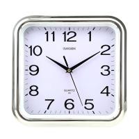 ราคา นาฬิกาแขวนผนัง นาฬิกาติดผนัง ทรงสี่เหลี่ยม ขนาดหน้าปัด 11 5นิ้ว รุ่นClock 368 50a Song สีทอง สีเงิน สินค้าพร้อมส่ง (25042195748)