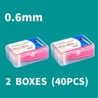 ราคา จัดส่งจากประเทศไทย แปรงซอกฟันรูปตัว L เหมาะสำหรับผู้ที่ใส่เหล็กดัดฟัน ขนแปรงนุ่ม แพ็คละ 20 ชิ้น แพ็คละ 40 ชิ้น (26168201080)