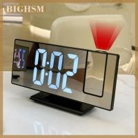 ราคา BIGHSM นาฬิกาปลุกฉายภาพที่แขน180 นาฬิกาปลุกอุณหภูมิปลั๊กอิน USB นาฬิกาปลุกแบบดิจิตอลปรับนอนกรนตั้งโต๊ะนาฬิกา LED 12 24ชั่วโมง (24240087346)