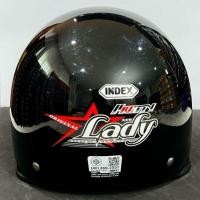 ราคา INDEX หมวกกันน็อคครึ่งใบ อินเด็กซ์ Lady (25399345636)
