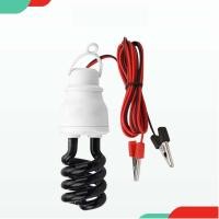 ราคา โคมไฟดักแมลงแสงสีดํา 12V 60W พร้อมลวด หลอดไฟดักแมลง คีบแบต DC12V ไฟแบล็คไลท์ หลอดไฟล่อแมลง ไฟ แสงสีม่วง Black Light (126236439743)