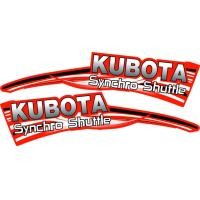 ราคา สติ๊กเกอร์ติดรถไถนา kubota สติ๊กเกอร์รถไถ 2แผ่น ซ้าย ขวา สติ๊กเกอร์คูโบต้า คูโบต้า KUBOTA L3608SP L3608 L4708Sp L4708 (15555501460)