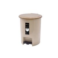 ราคา Decos ถังขยะพลาสติก 6 ลิตร ทรงกลม แบบเหยียบ รุ่น 541TT BAI (23843726474)