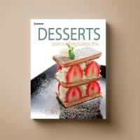 ราคา Desserts หนังสือตำราอาหาร ขนม Sangdad Book สำนักพิมพ์แสงแดด (100526984)