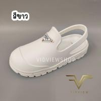 ราคา VIDVIEW ลดสนั่น รองเท้ารัดส้น หญิง Adda 59M01 เบอร์ 36 40 เนื้อยาง ใส่สบาย รองเท้าแฟชั่น (23439413780)
